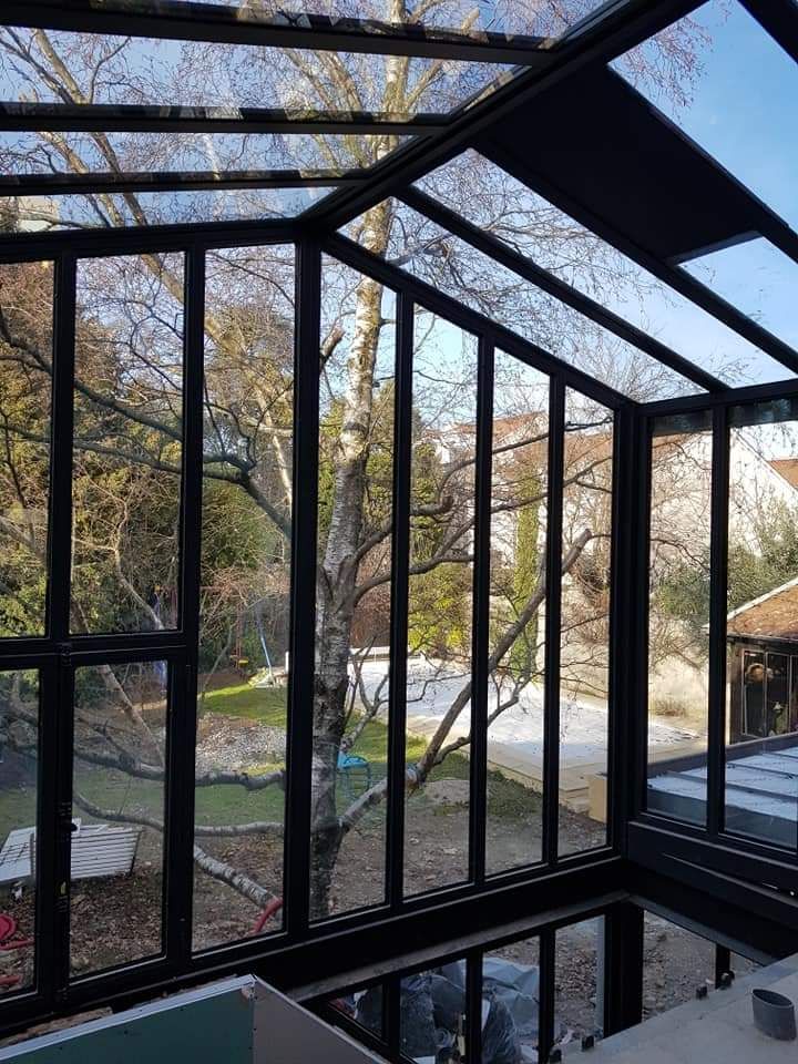 Véranda acier a Lyon