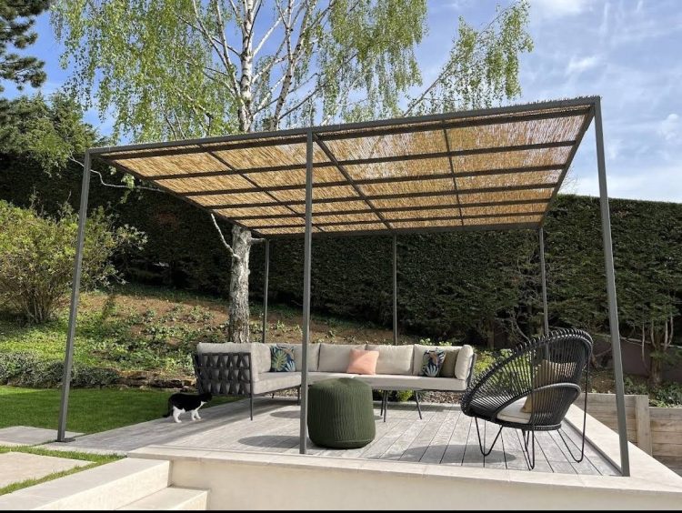 pergola acier Dardilly