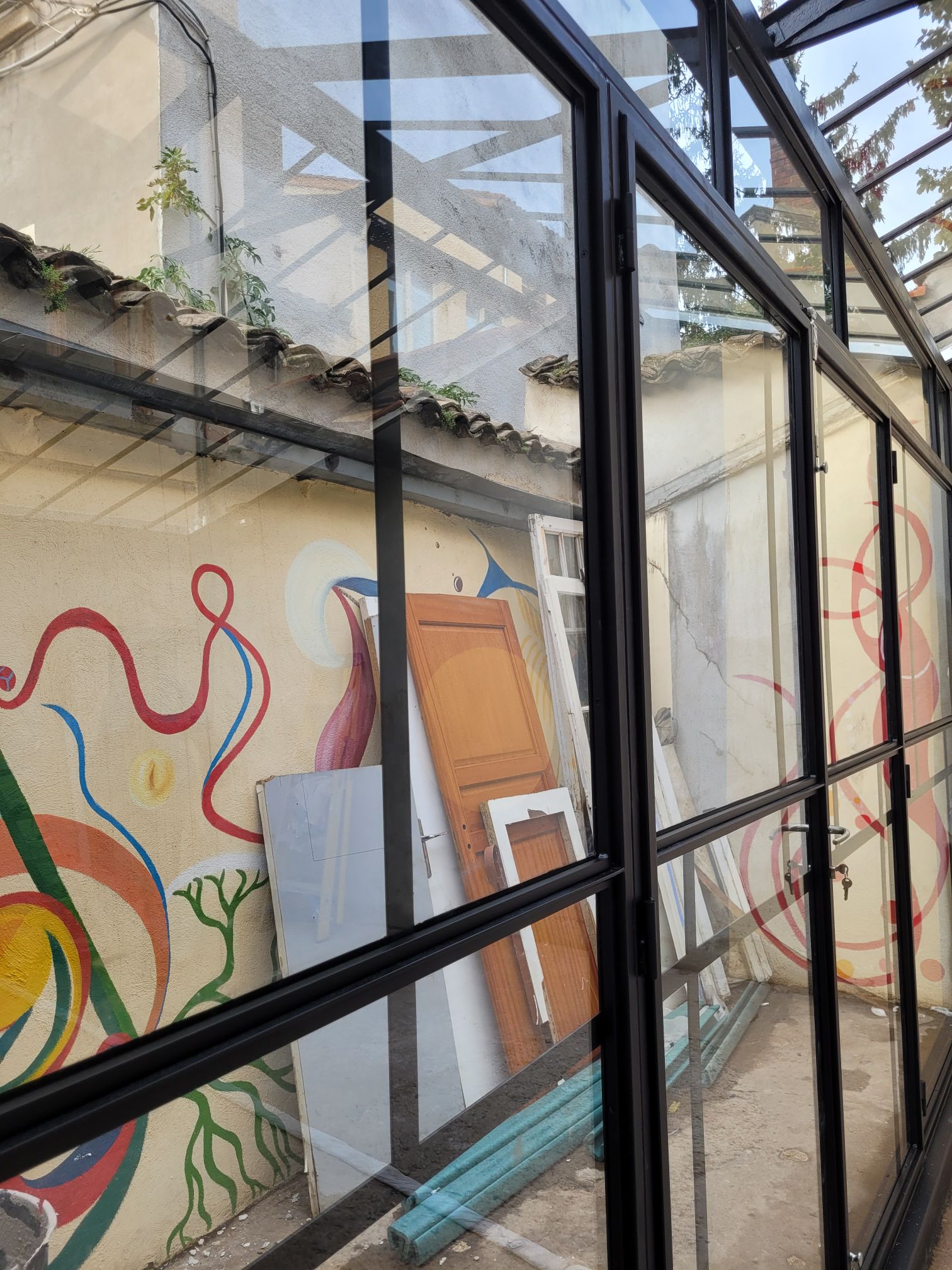 jardin d'hivers réalisé par Métallerie RPA a Lyon