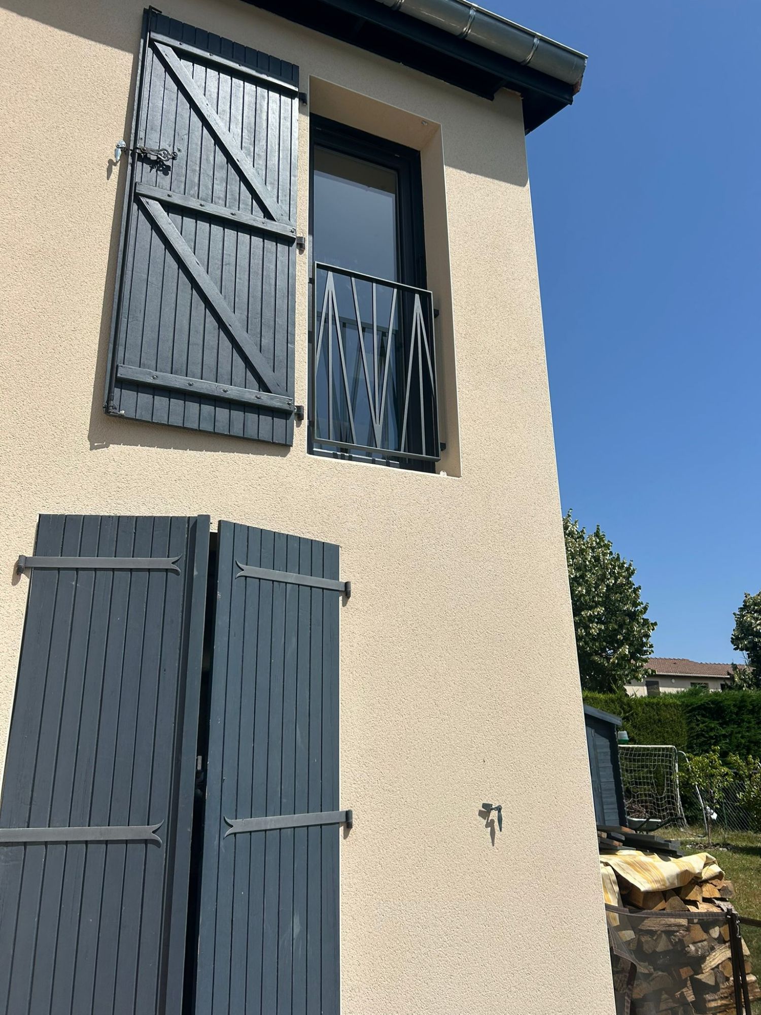 garde-corps en cadre a Craponne proche de Lyon