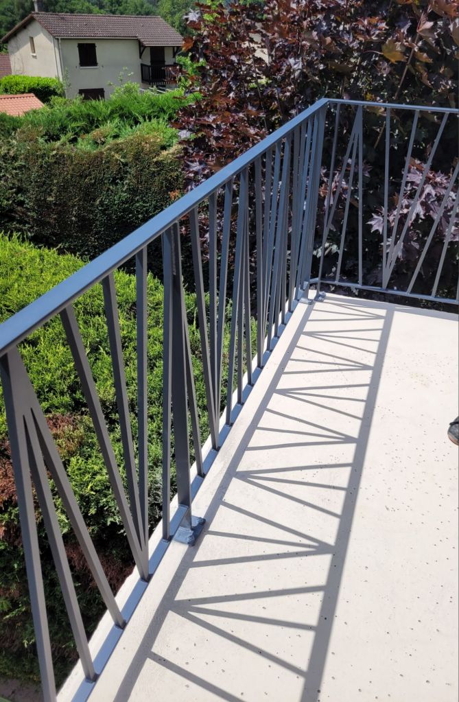 garde-corps balcon a Craponne proche de Lyon