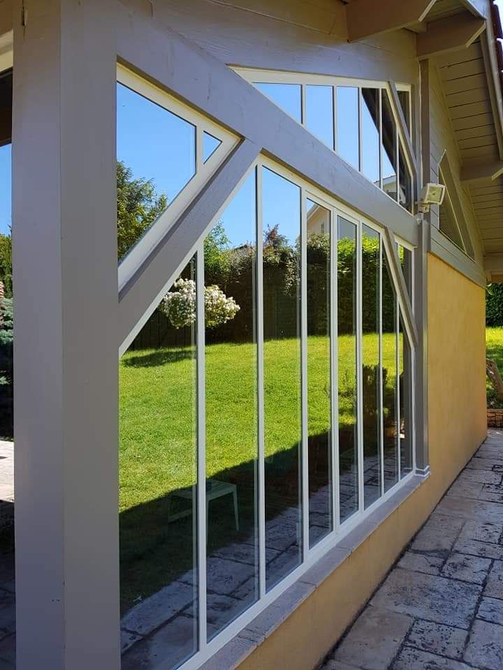 fabrication d'une véranda acier a Francheville proche de Lyon