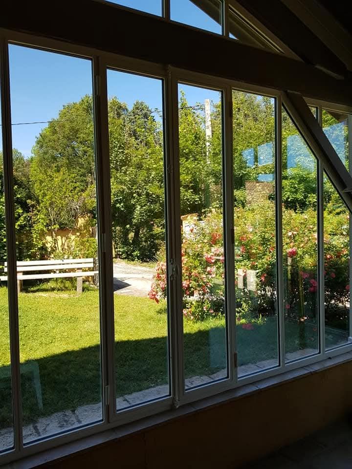 fabrication d'une véranda acier a Francheville proche de Lyon