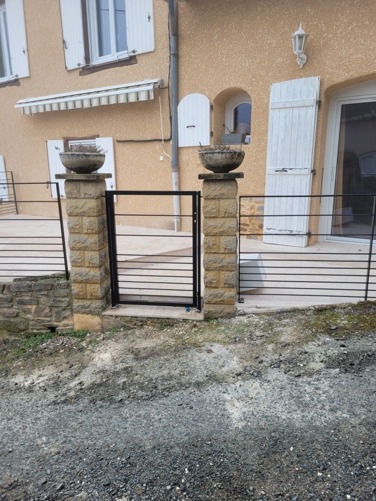 création de garde-corps sur mesure en métal a Courzieu près de Lyon