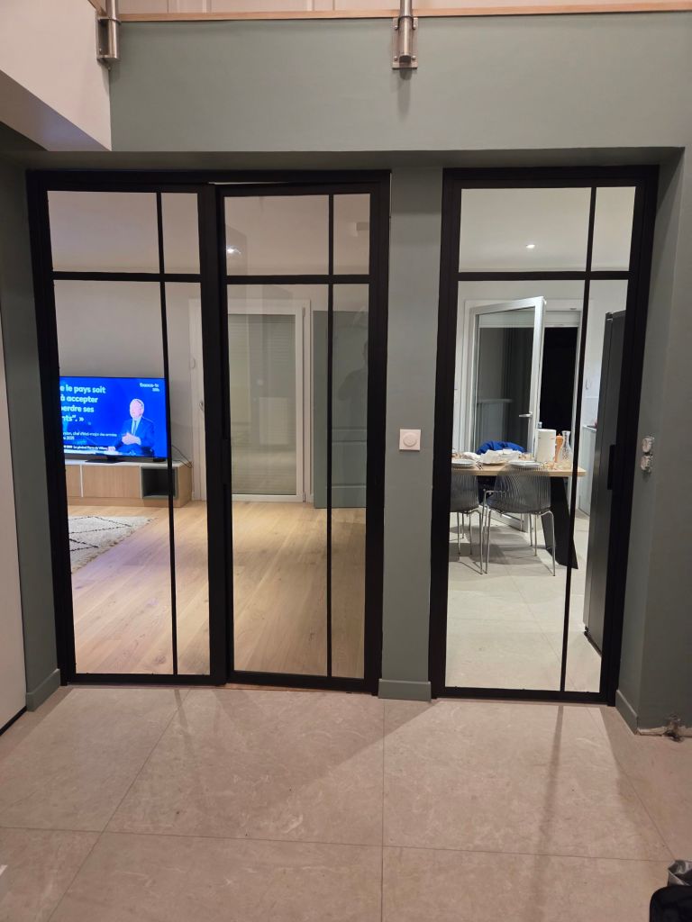 fabrication et pose de porte en métal sur mesure a Lyon