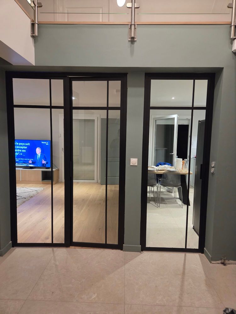 fabrication et pose de porte en métal sur mesure a Lyon