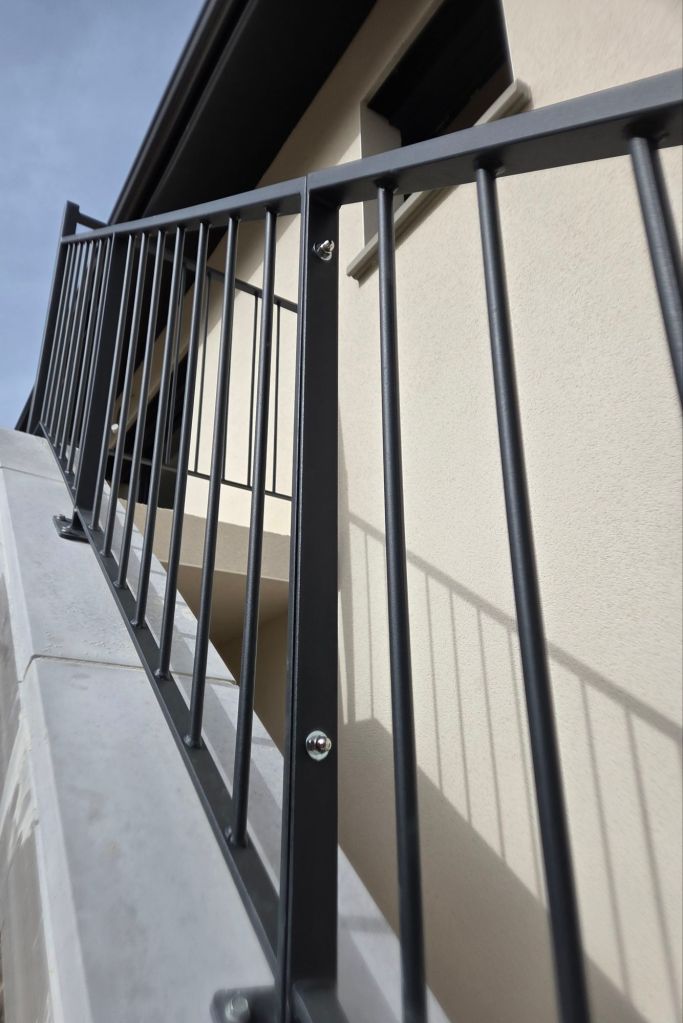 Garde-corps sur mesure contemporain a Tassin-la-Demi-Lune